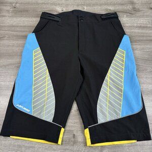 Jakroo Bike Shorts Mens Size Medium Cycling Adjustable Waist Zip Pockets